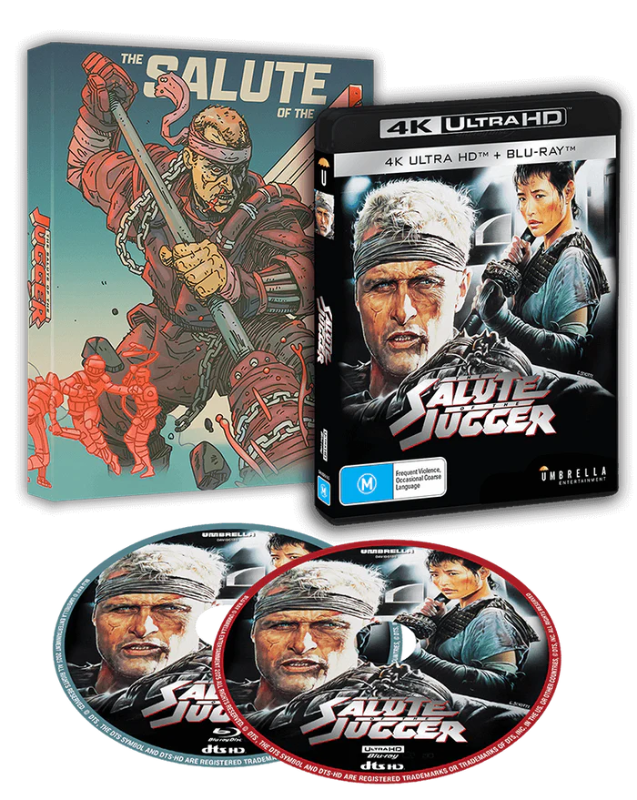 The Salute of the Jugger (1989) LE Slipcover Umbrella - 4K UHD / Blu-ray Region Free