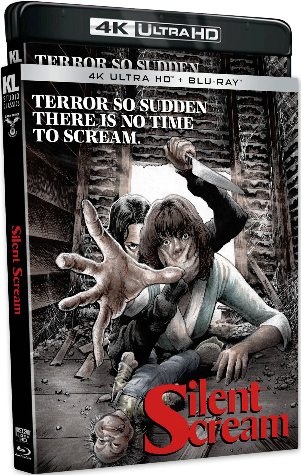 Silent Scream (1979) LE Slipcover Kino Lorber - 4K UHD / Blu-ray Region A