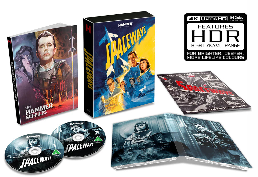 Spaceways (1973) Limited Edition Hammer Films - 4K UHD / Blu-ray Region B