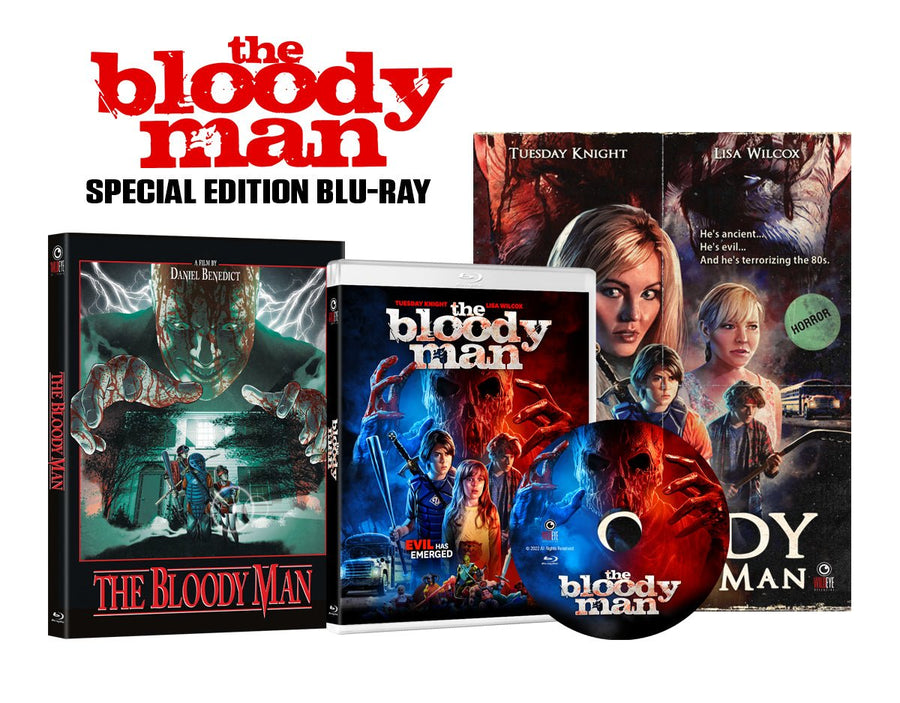 The Bloody Man (2020) Collector's Edition Slipcover Wild Eye - Blu-ray