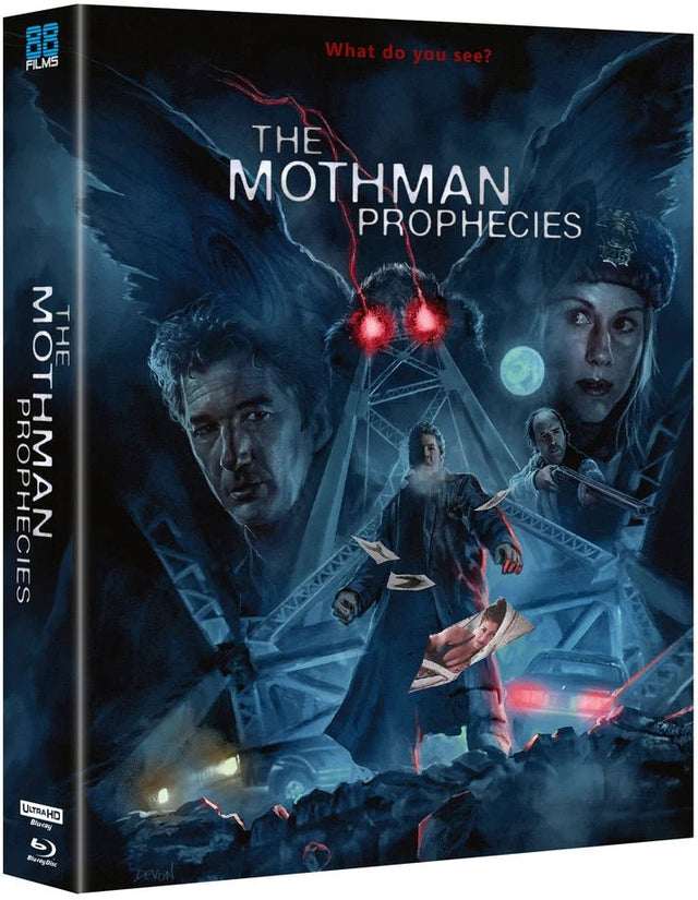 PRE-ORDER The Mothman Prophecies (2002) Limited Edition 88 Films UK - 4K UHD / Blu-ray Region B