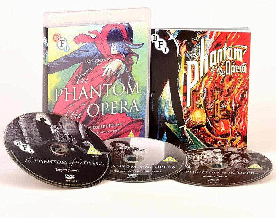 Phantom of the Opera (1929) USED 3-Disc BFI - Blu-ray + DVD Region B
