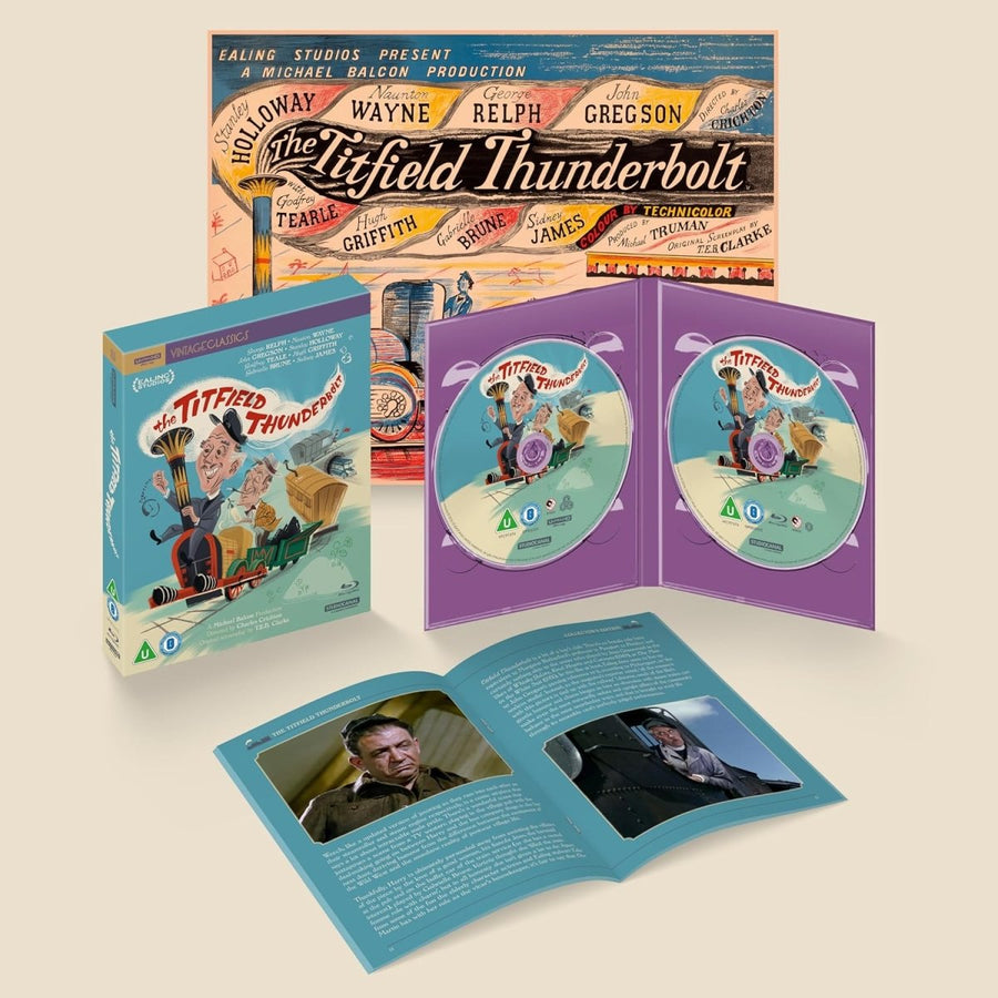PRE-ORDER The Titfield Thunderbolt (1952) Limited Collector's Edition - 4K UHD / Blu-ray Region B