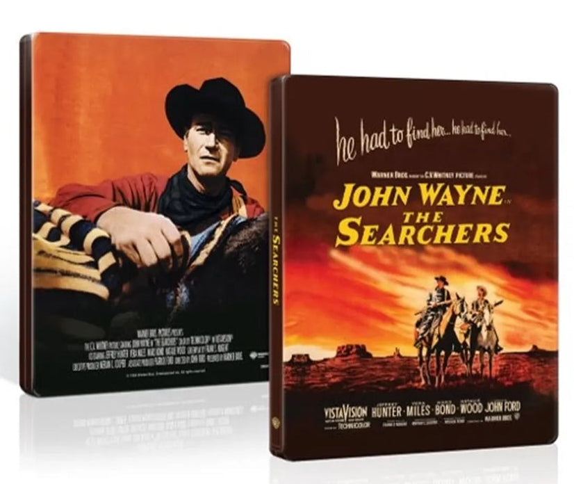 PRE-ORDER The Searchers (1956) UK Limited Edition Steelbook - 4K UHD / Blu-ray Region Free