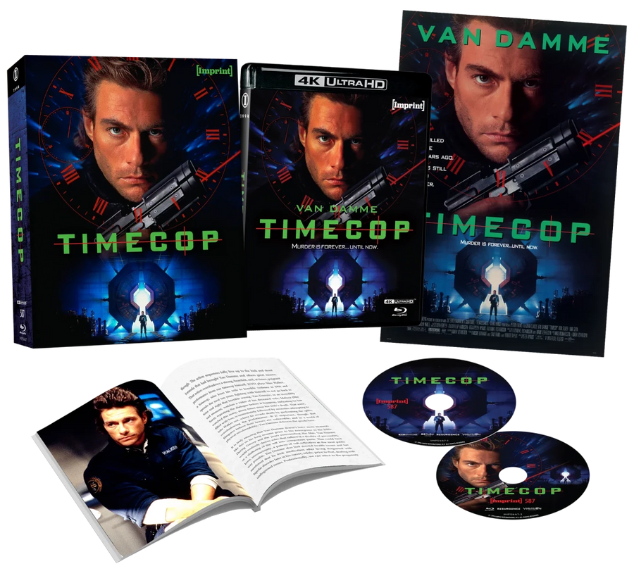 PRE-ORDER Timecop (NOTE) Limited Edition Lenticular Hardbox Imprint - 4K UHD / Blu-ray Region Free