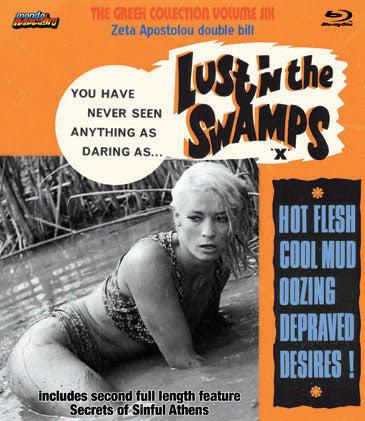 PRE-ORDER Lust in the Swamps / Secrets of Sinful Athens (1966) Mondo Macabro - Blu-ray