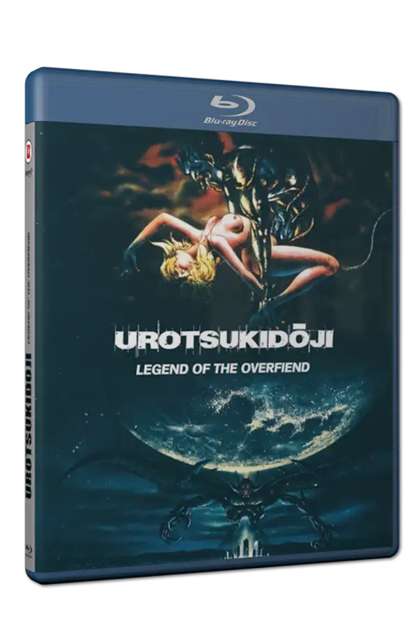 Urotsukidōji: Legend of the Overfiend (1989) DINGED LE 1000 Slipcover - Blu-ray Region B