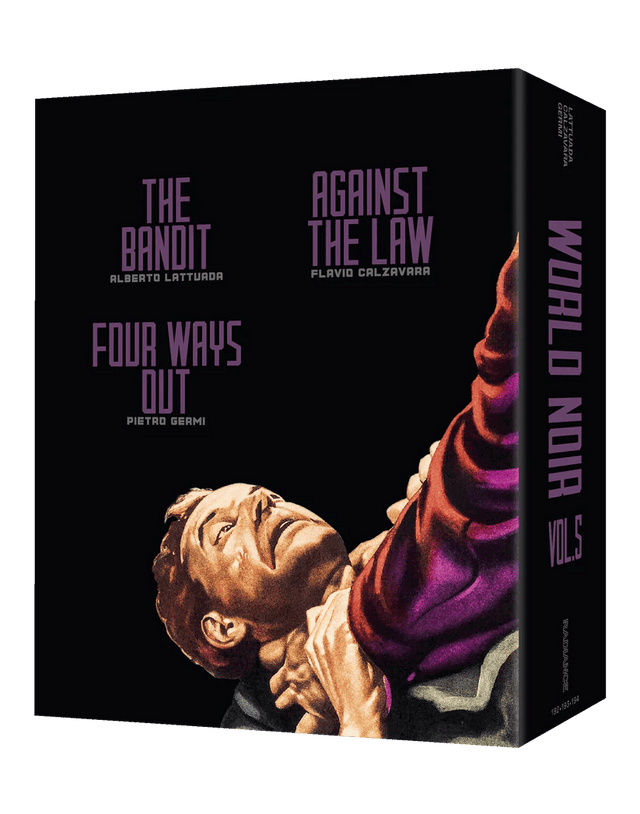 PRE-ORDER World Noir Vol. 5 (3 Films) Limited Edition Box Set Radiance UK - Blu-ray Region B