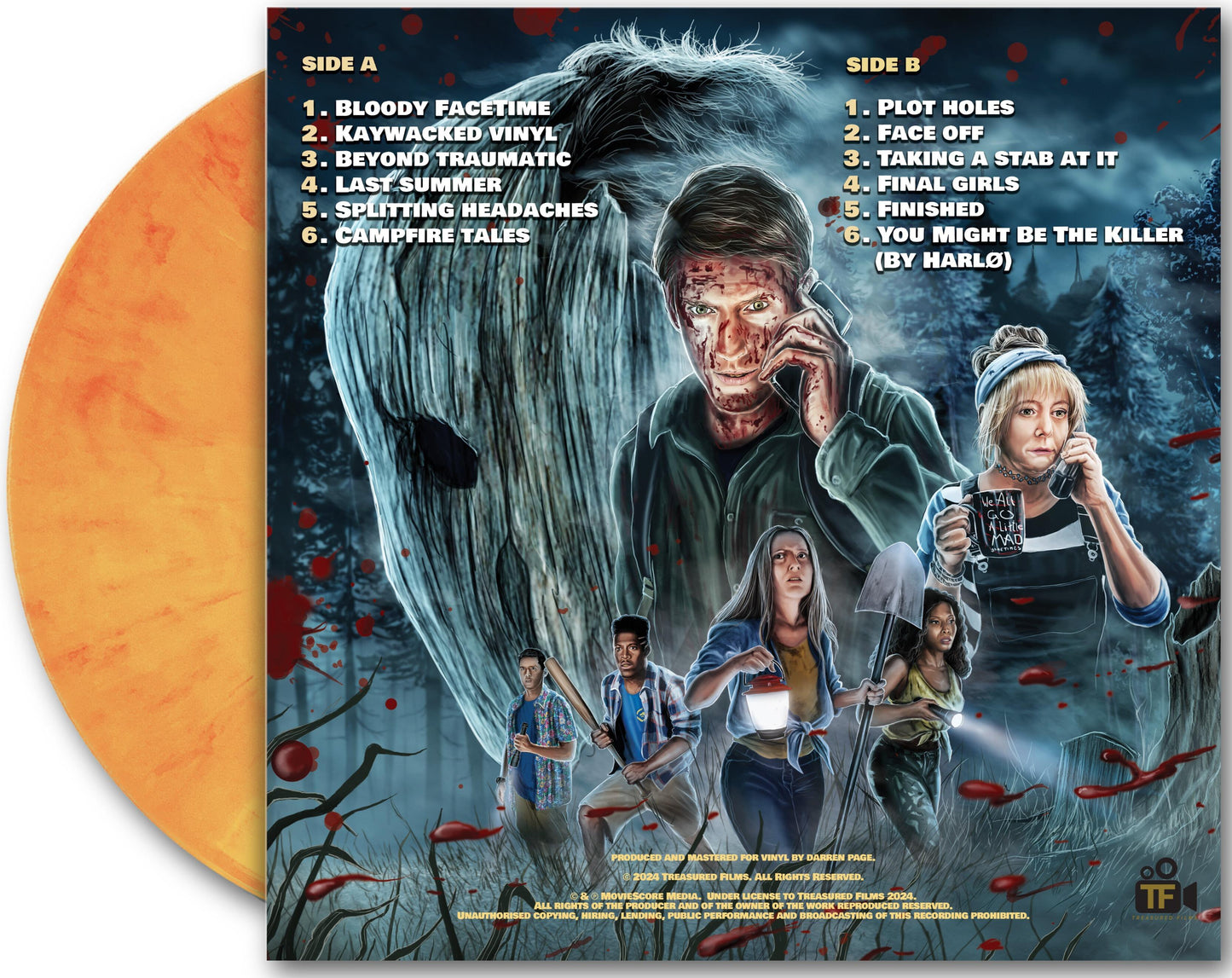 You Might Be the Killer (2018) OST LE 300 Swirl Color Vinyl Soundtrack