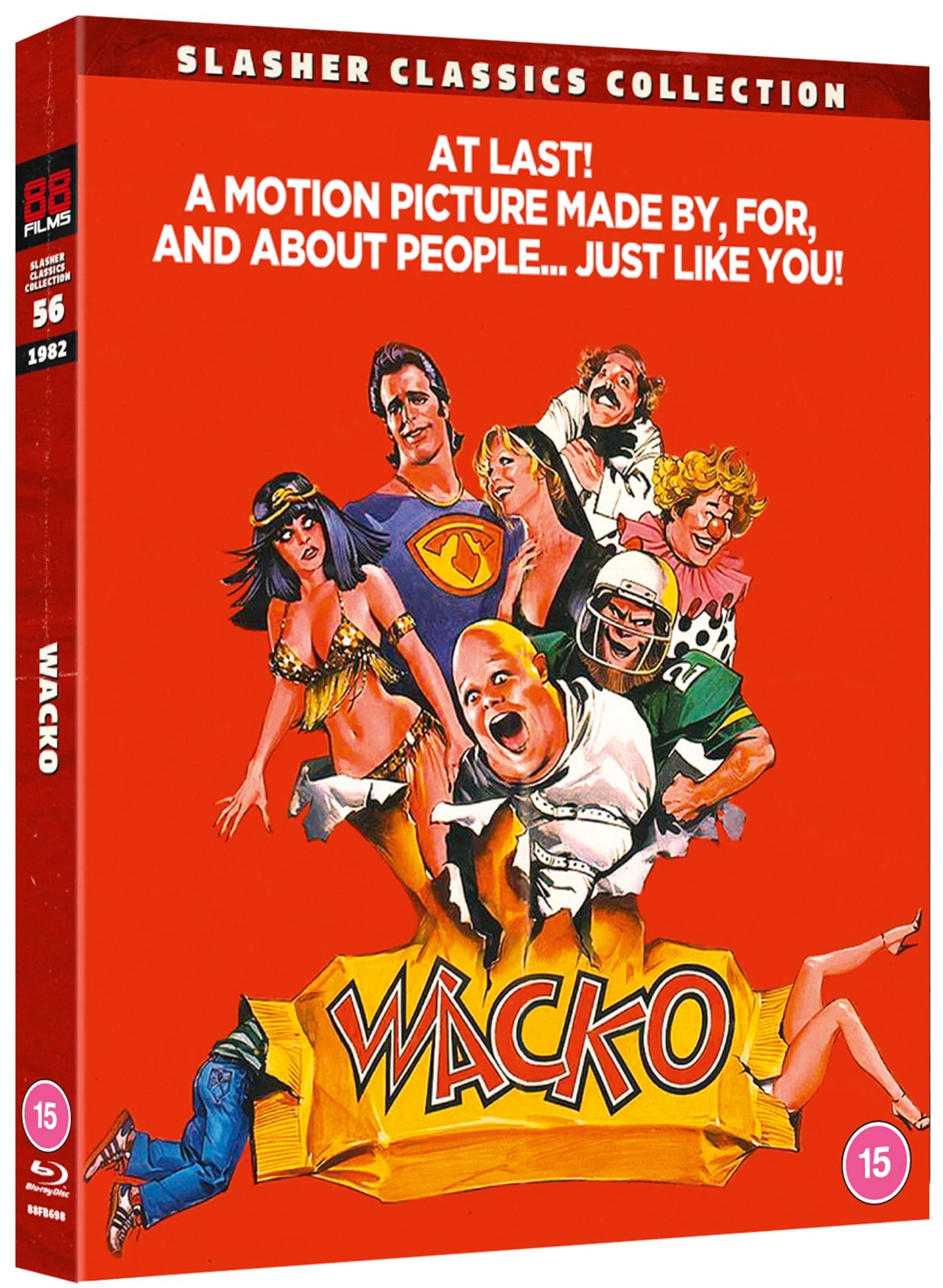 PRE-ORDER Wacko (1982) LE Slipcover 88 Films UK - Blu-ray Region B