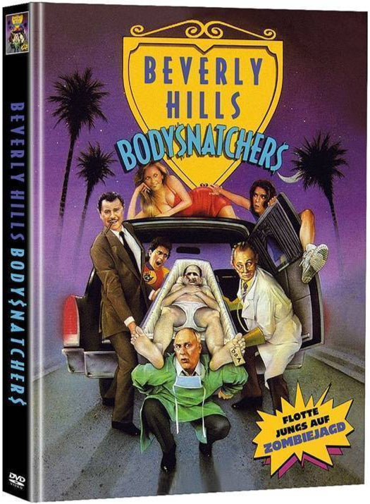 Beverly Hills Bodysnatchers (1989) LE 222 Mediabook - DVD Region 2 *NO ENGLISH*