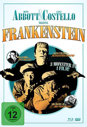 Abbott & Costello Meet Frankenstein (1948) LE Mediabook - Blu-ray Region B