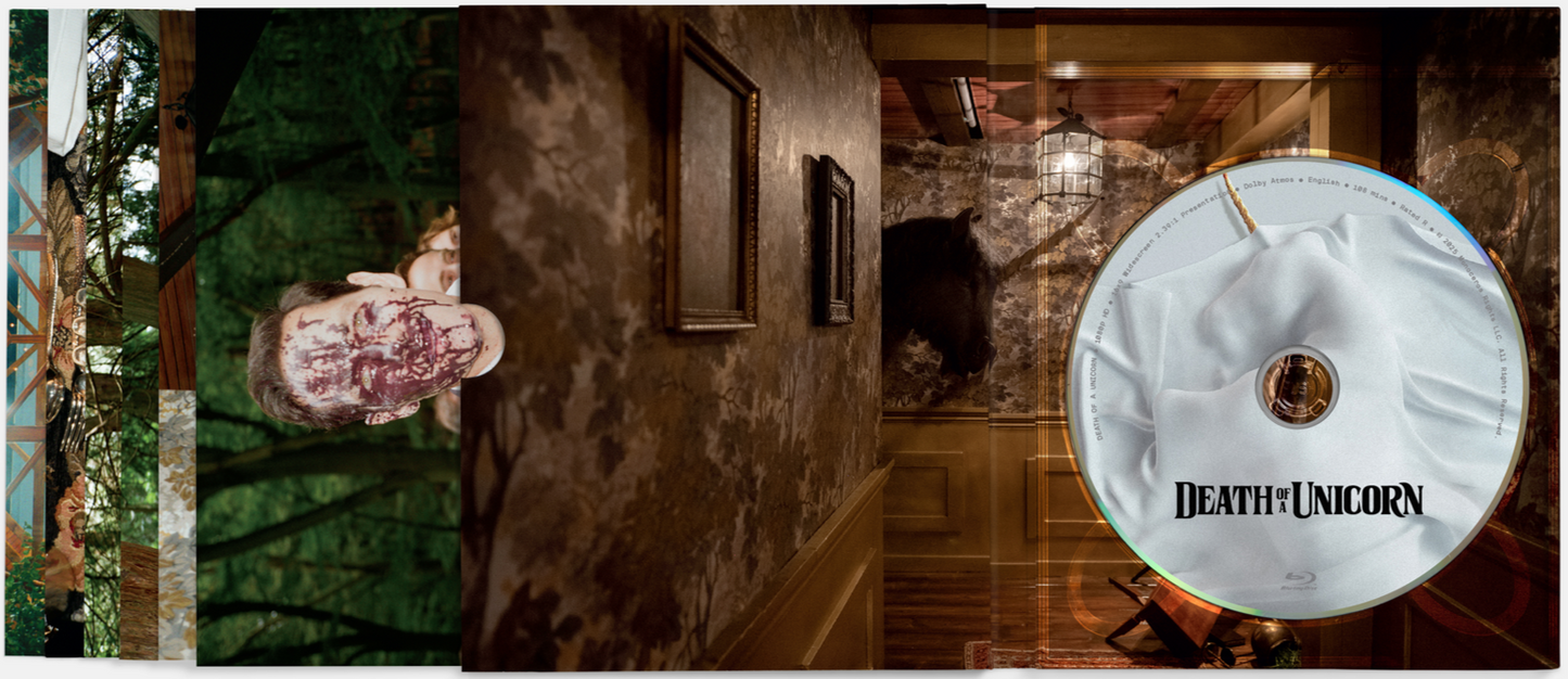 Death of a Unicorn (2025) Digipak w/ Slipcase A24 - Blu-ray