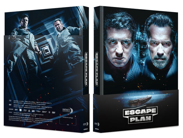 Escape Plan (2013) LE 333 Padded Mediabook - Blu-ray Region B