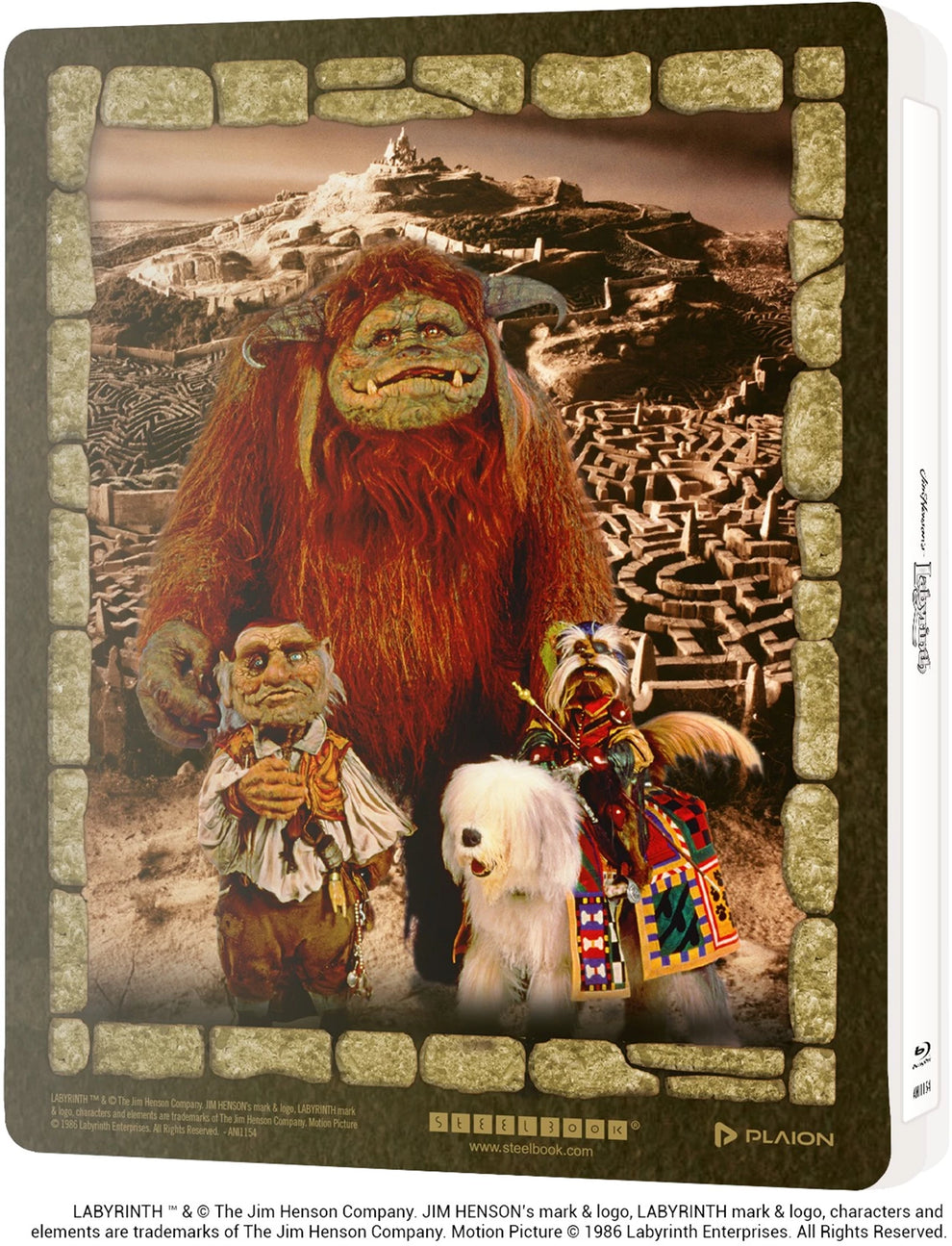 PRE-ORDER Labyrinth (1986) UK Limited Edition Steelbook - 4K UHD / Blu-ray Region B