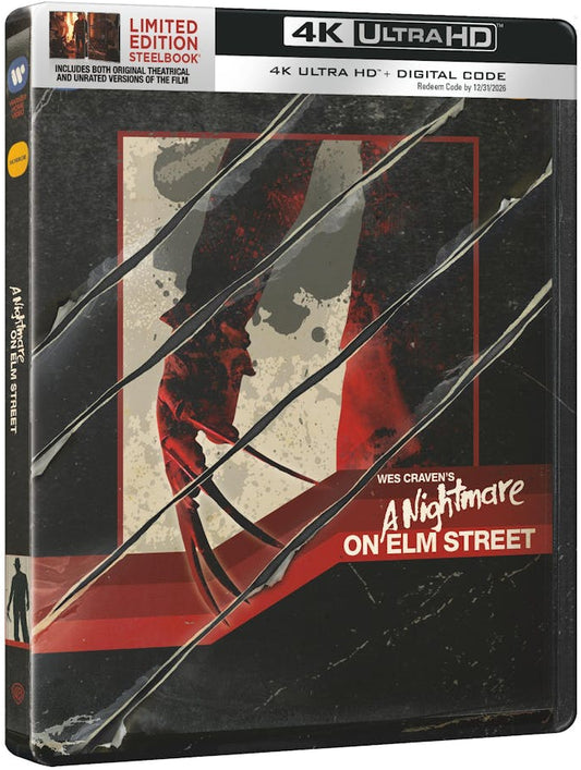 PRE-ORDER A Nightmare on Elm Street (1984) Limited Edition Steelbook - 4K UHD