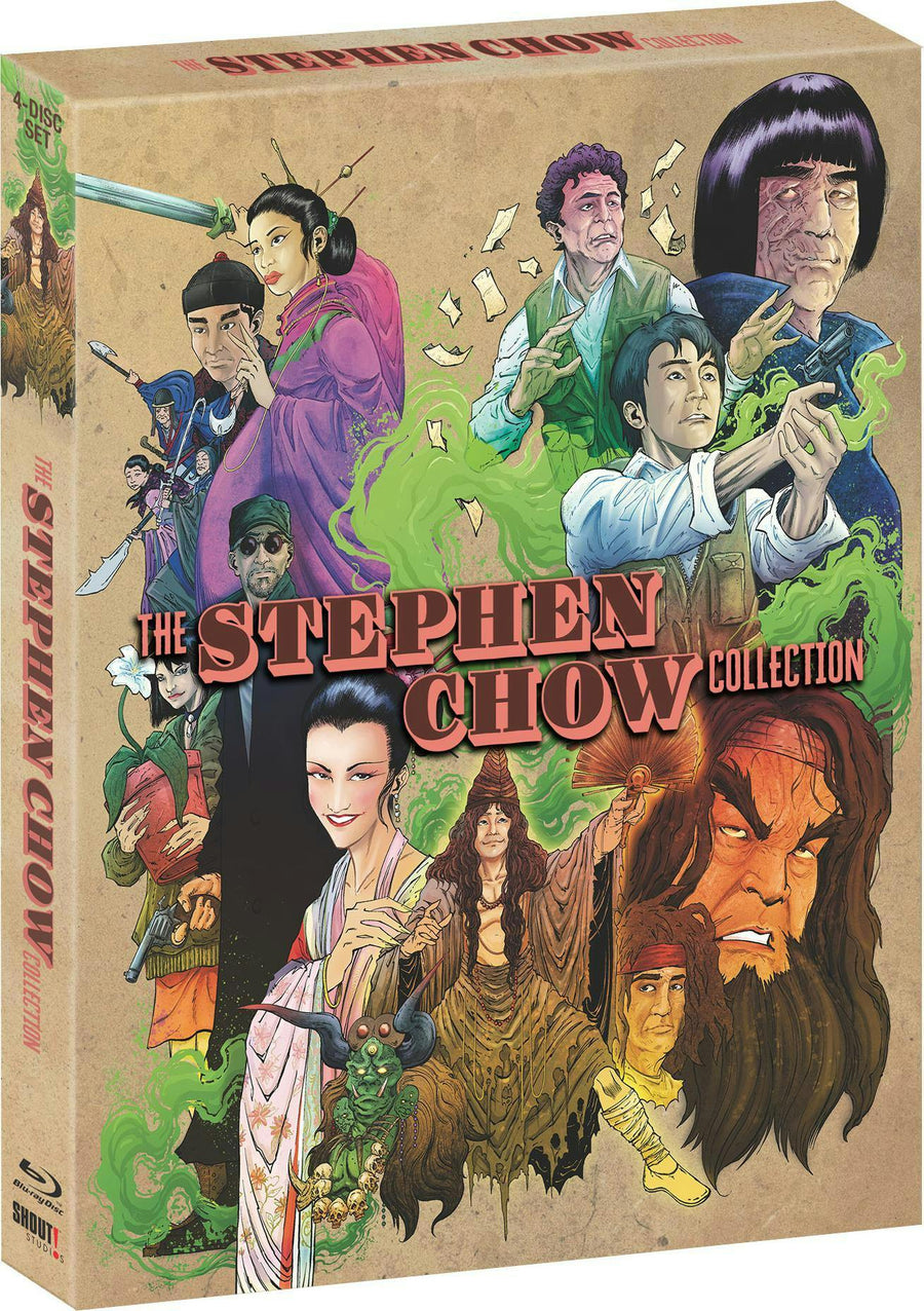 PRE-ORDER The Stephen Chow Collection (4 Films) Shout Factory Box Set - Blu-ray