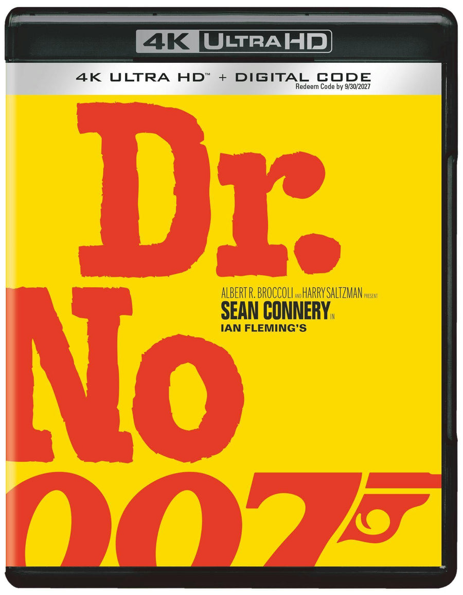 Dr. No (1962) w/ Slipcover - 4K UHD / Blu-ray / Digital Code