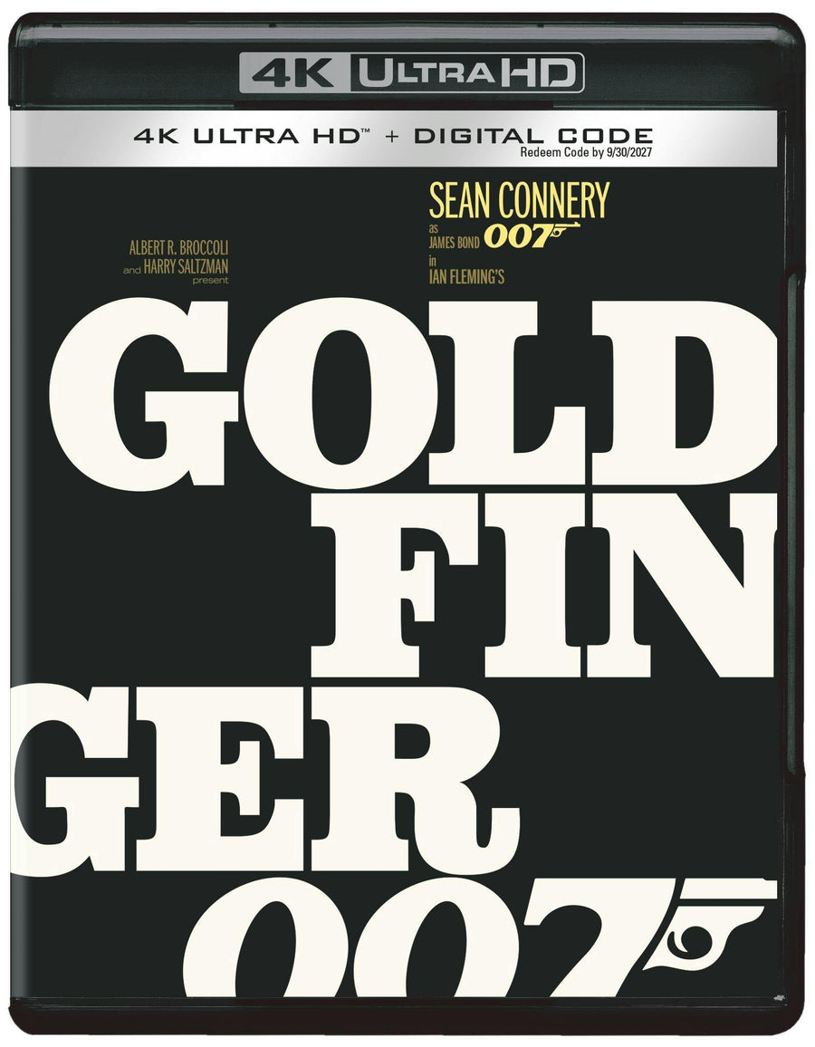 Goldfinger (1964) w/ Slipcover - 4K UHD / Blu-ray / Digital Code