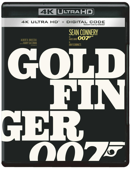 Goldfinger (1964) w/ Slipcover - 4K UHD / Blu-ray / Digital Code