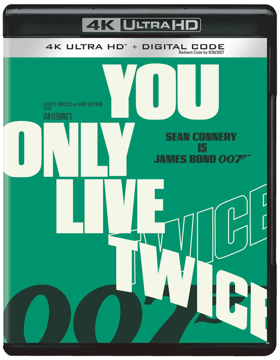 You Only Live Twice (1967) w/ Slipcover - 4K UHD / Blu-ray / Digital Code