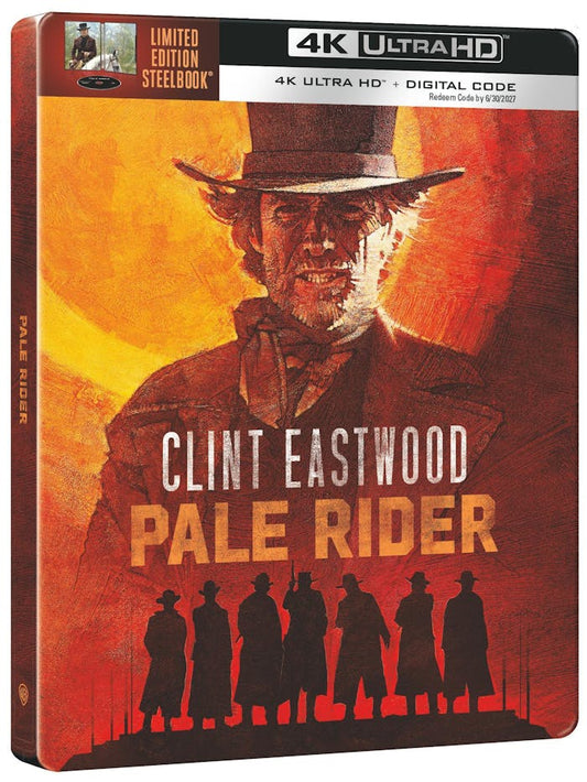 PRE-ORDER Pale Rider (1985) Limited Edition Steelbook - 4K UHD