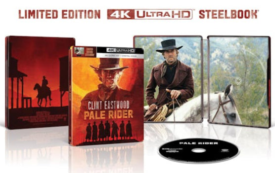 PRE-ORDER Pale Rider (1985) Limited Edition Steelbook - 4K UHD