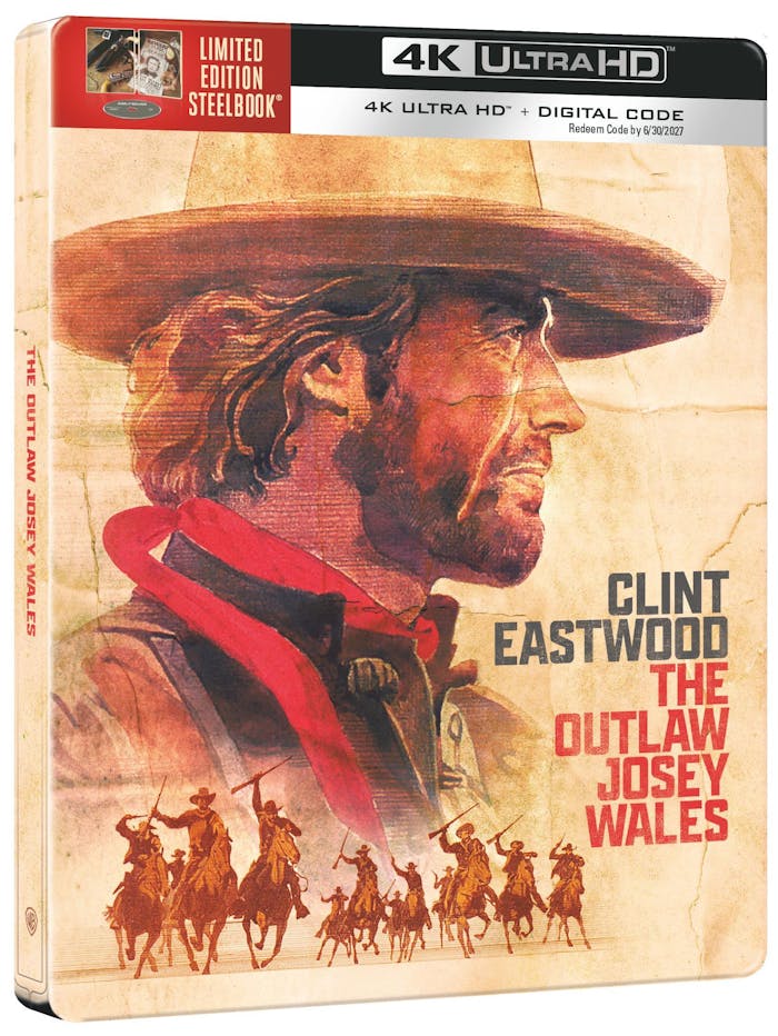 PRE-ORDER The Outlaw Josey Wales (1976) Limited Edition Steelbook - 4K UHD