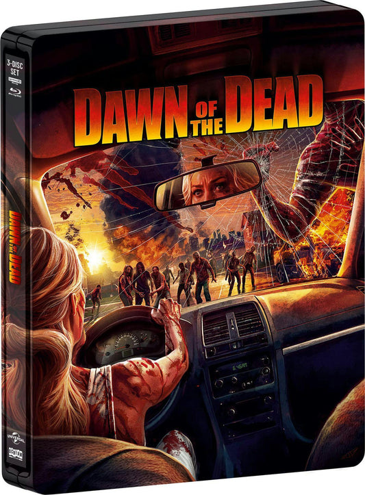 PRE-ORDER Dawn of the Dead (2004) Limited Edition Steelbook Scream Factory - 4K UHD / Blu-ray