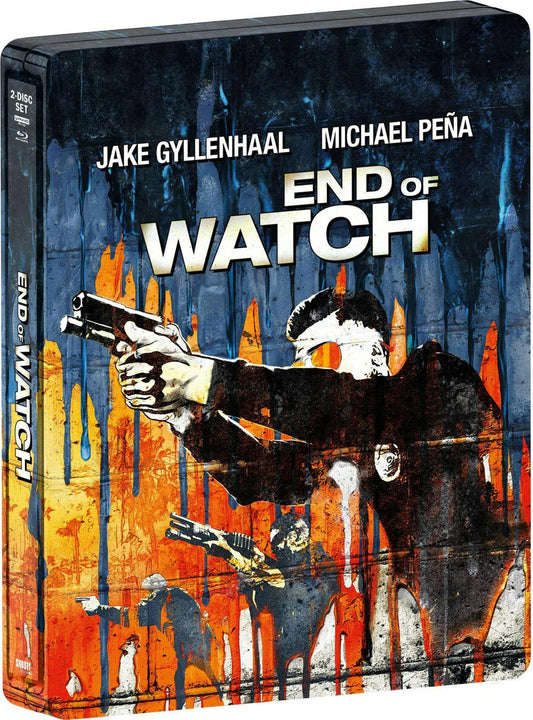 PRE-ORDER End of Watch (2012) Limited Edition Steelbook Shout Factory - 4K UHD / Blu-ray