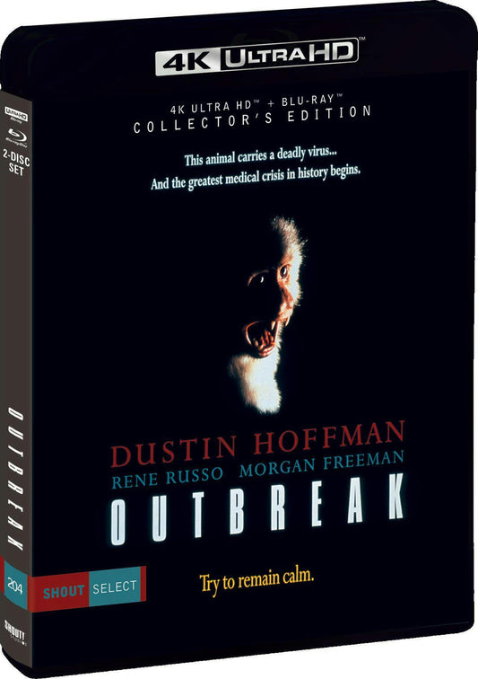 PRE-ORDER Outbreak (1995) Shout Factory - 4K UHD / Blu-ray