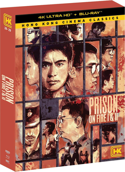 PRE-ORDER Prison on Fire I & II (1987/1991) Shout Factory - 4K UHD / Blu-ray Region A