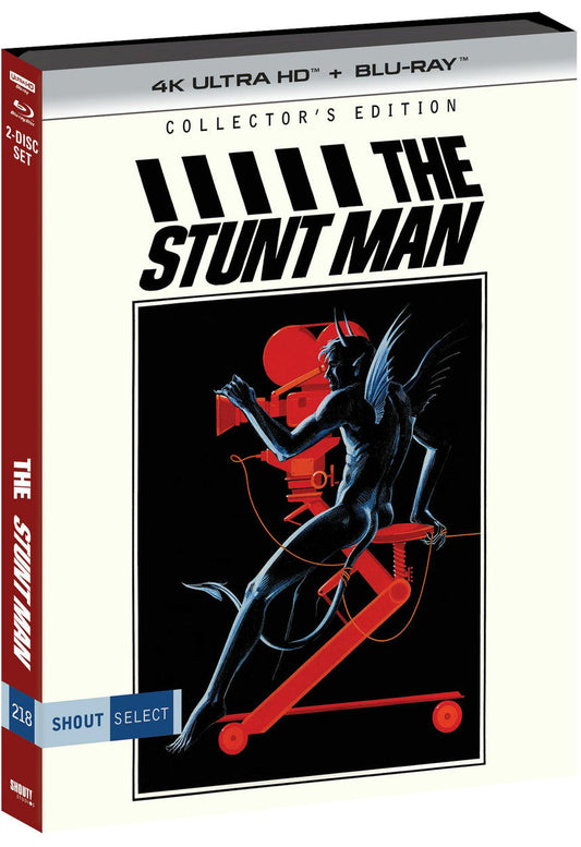 PRE-ORDER The Stunt Man (1980) LE Slipcover Shout Factory - 4K UHD / Blu-ray