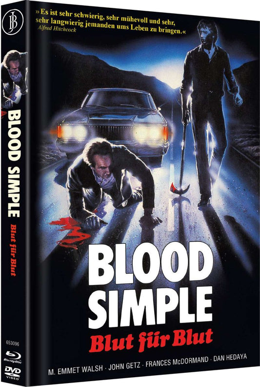 Blood Simple (1984) LE 250 Mediabook Cover A - Blu-ray Region B