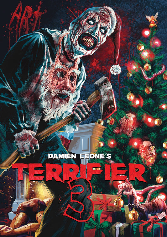 Terrifier 3 Christmas Giclée Print - Signed and Numbered to 11