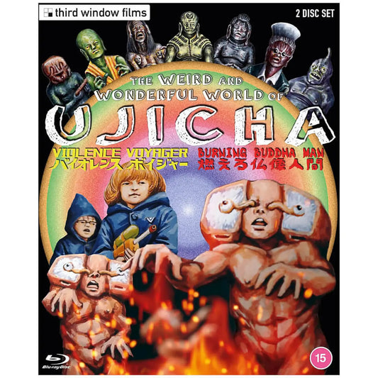 The Weird and Wonderful World of UJICHA: Violence Voyager & Burning Buddha Man (Used - LE Slipcover - Blu-ray Region B)
