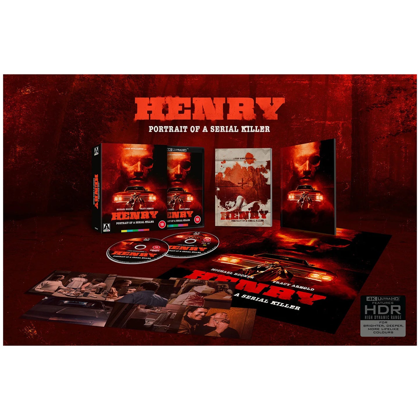 Henry: Portrait of a Serial Killer (Arrow Video) Limited Edition - 4K UHD