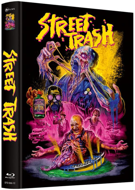 Street Trash (1987) LE 666 100-Page Mediabook C - Blu-ray Region Free