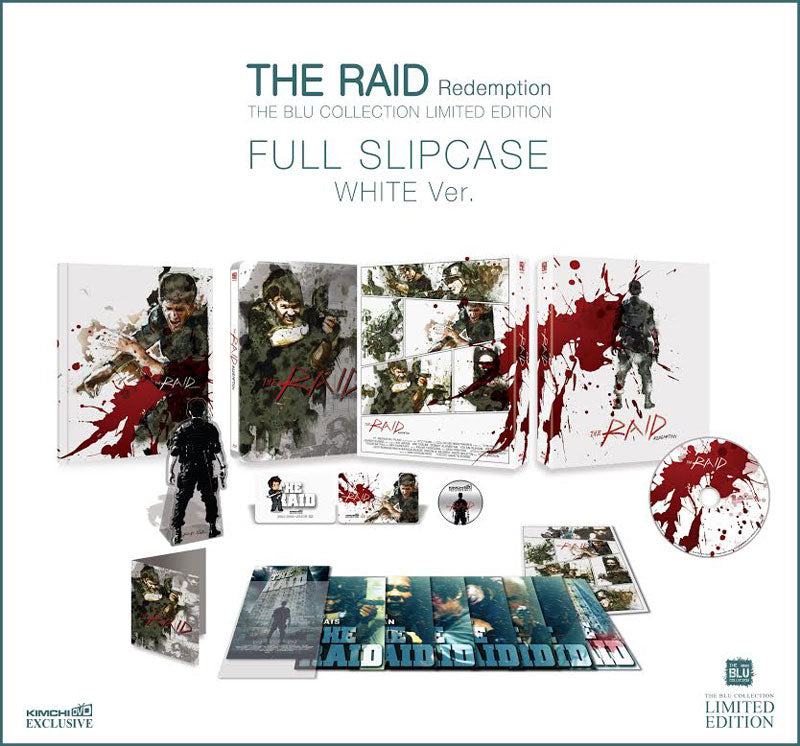 The Raid: Redemption (KimchiDVD) Steelbook Fullslip White Version LE - Blu-ray