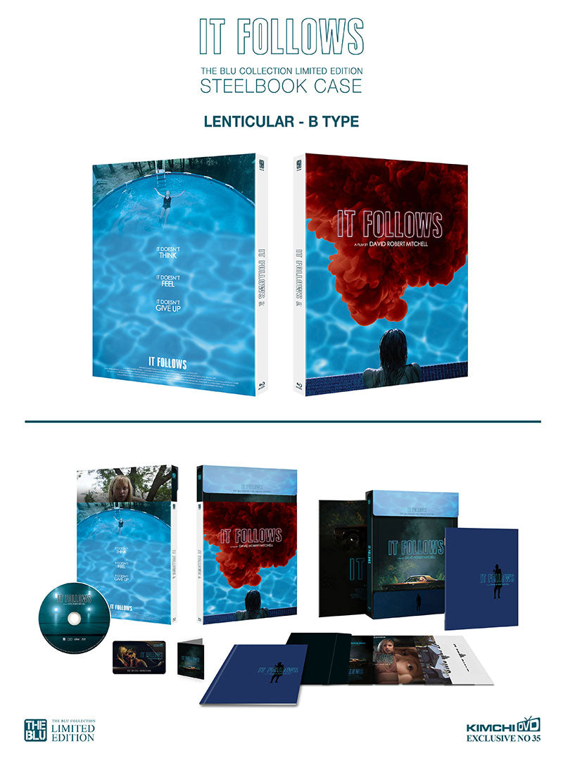 It Follows (KimchiDVD) One Click LE 3-Steelbook set - Blu-ray