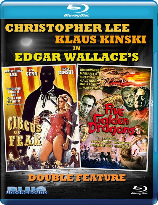Circus of Fear / Five Golden Dragons ('66 & '67) Blue Underground - Blu-ray Region Free