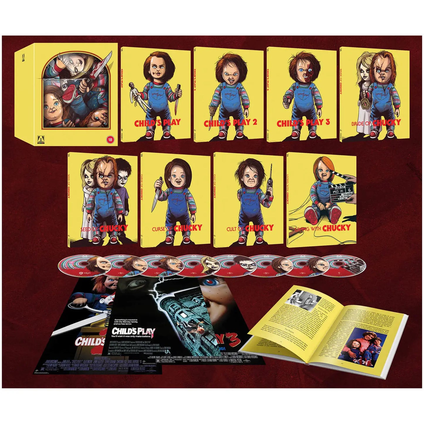 Child's Play Collection - Limited Edition Arrow Video Box Set - Blu-ray Region B