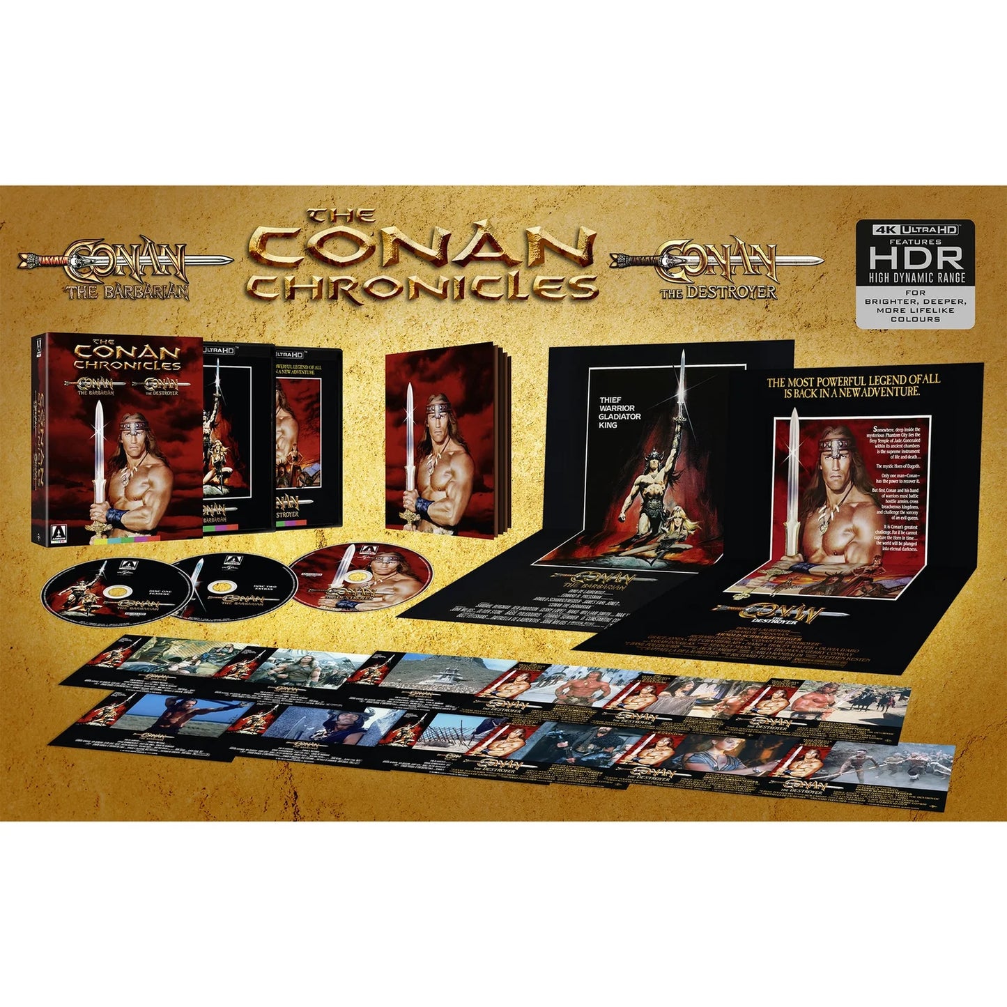 The Conan Chronicles (Arrow Video) Limited Edition- 4K UHD