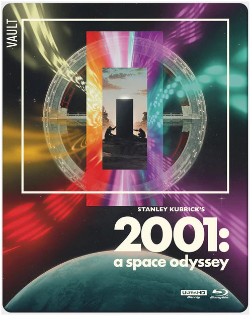 PRE-ORDER 2001: A Space Odyssey (1968) Film Vault Limited Edition Steelbook - 4K UHD