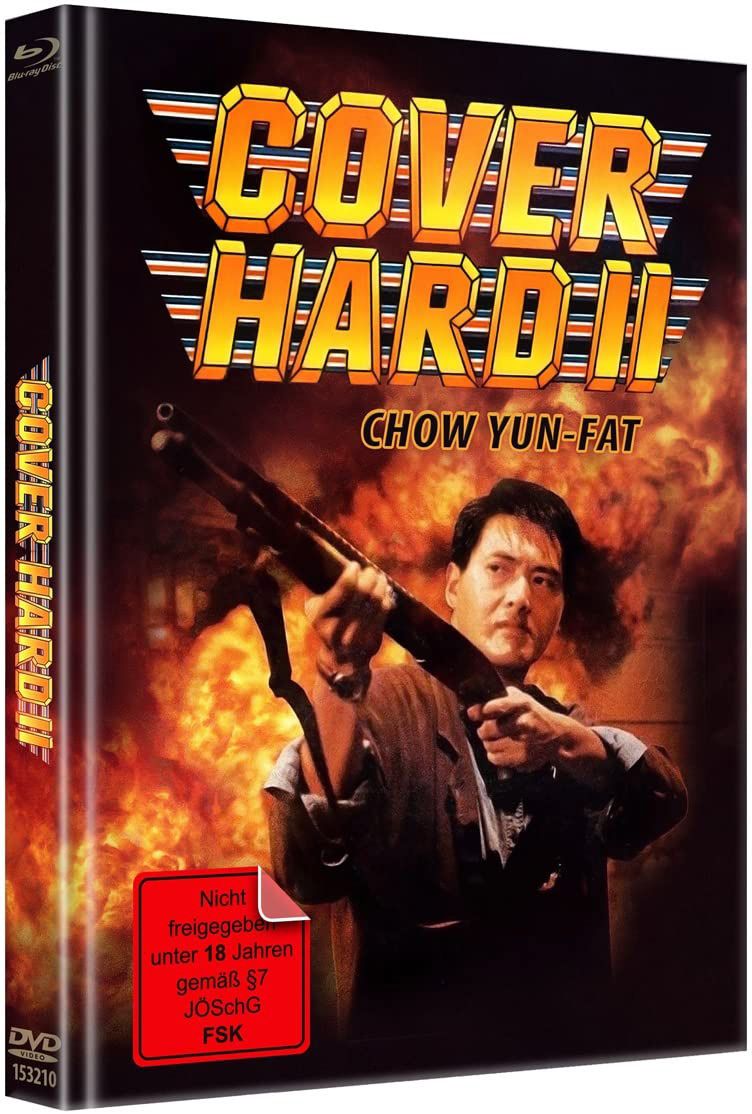 Cover Hard II (1987 aka City of Fire) *DING* LE 2000 Mediabook - Blu-ray Region B