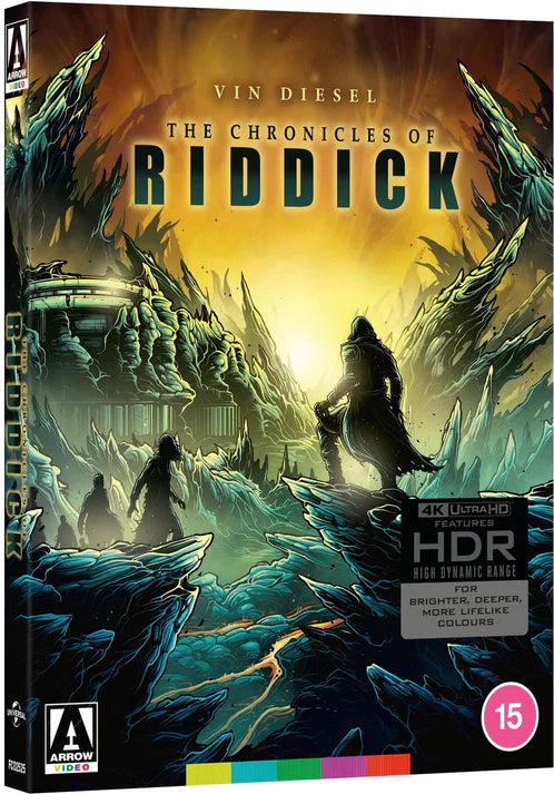 The Chronicles of Riddick (2004) LE w/ Slipcover Arrow US - 4K UHD