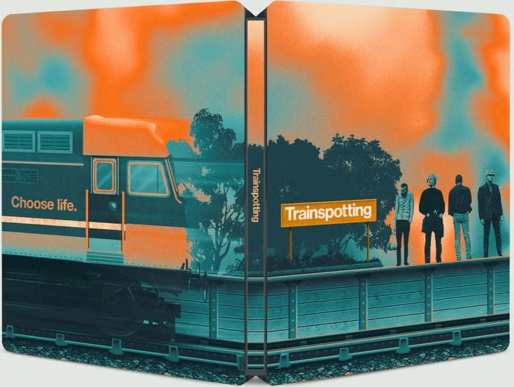 PRE-ORDER Trainspotting (1996) Limited Edition Steelbook - 4K UHD / Blu-ray Region B