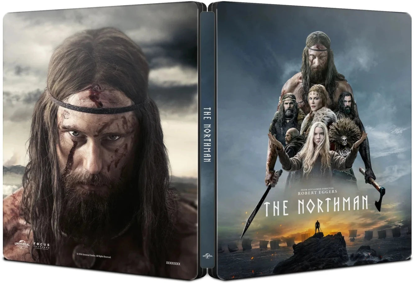 The Northman (2022) Limited Edition Steelbook - 4K UHD / Blu-ray Region Free