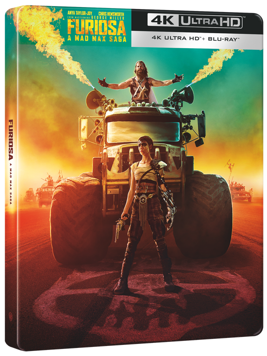 Furiosa: A Mad Max Saga (2024) Limited Edition Steelbook - 4K UHD / Blu-ray Region Free