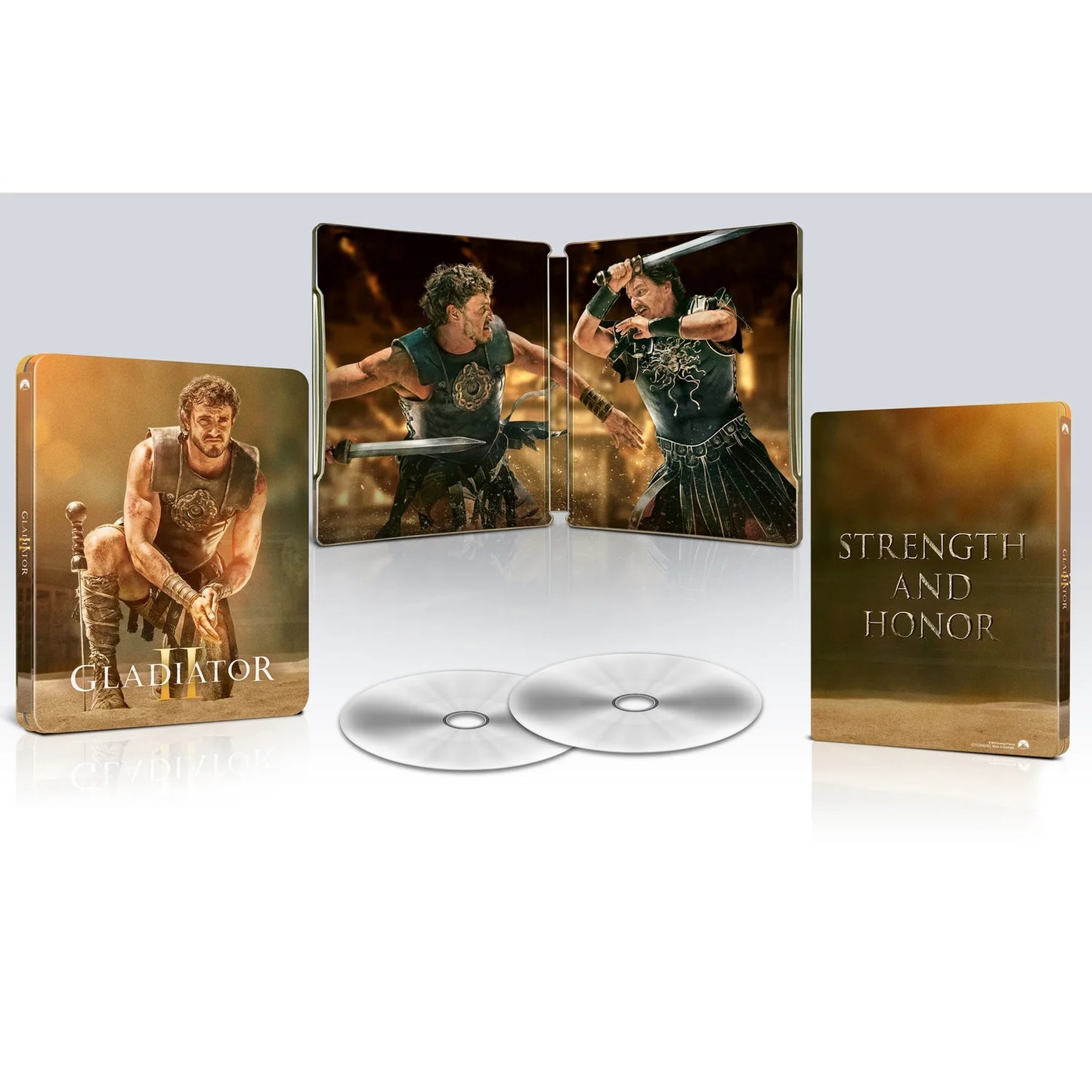 PRE-ORDER Gladiator II (2024) Limited Edition Steelbook - 4K UHD